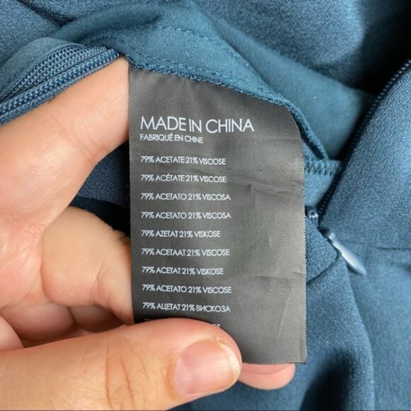 Club Monaco Dark Rosemary Turtleneck Sleeveless Jumpsuit - Picture 12 of 12